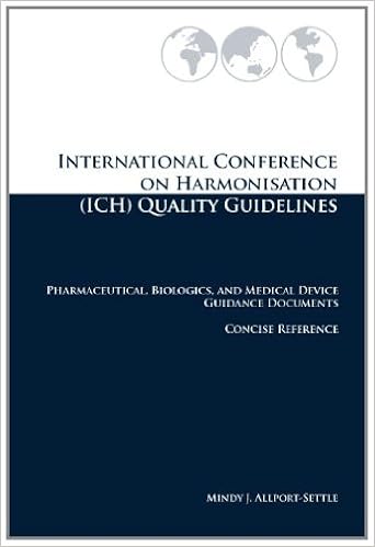 《international conference on harmonisation (ich) quality
